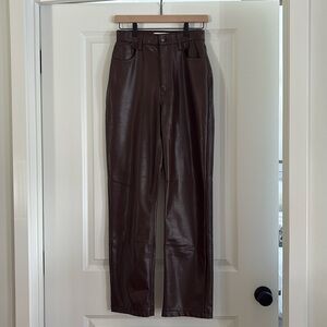 90s straight ultra high rise pant